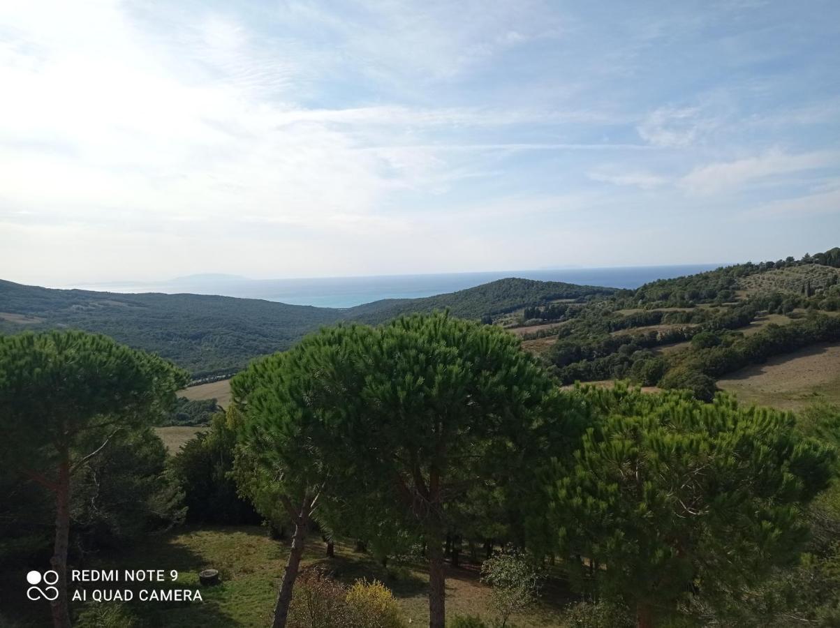 Vista Sulle Isole Dell'Arcipelago Toscano Nibbiaia Екстериор снимка